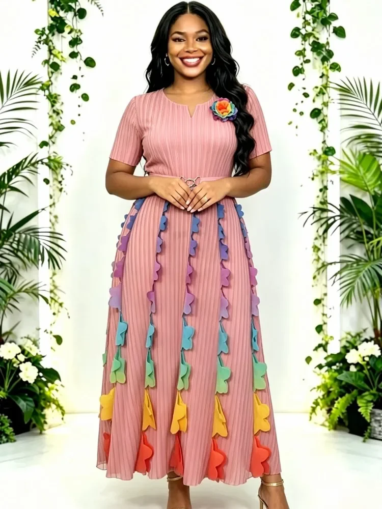 african-dresses-for-women-elegant-wedding-muslim-fashion-abayas-dashiki-robe-kaftan-short-sleeve-dress-turkish-africa-2026-new