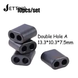 2500ui American BN-73-302 Toroids BN73-302 Ferrite Core Radio Frequency RF RFC SWR BN 73 302 Double Hole A 13.3*10.3*7.5mm