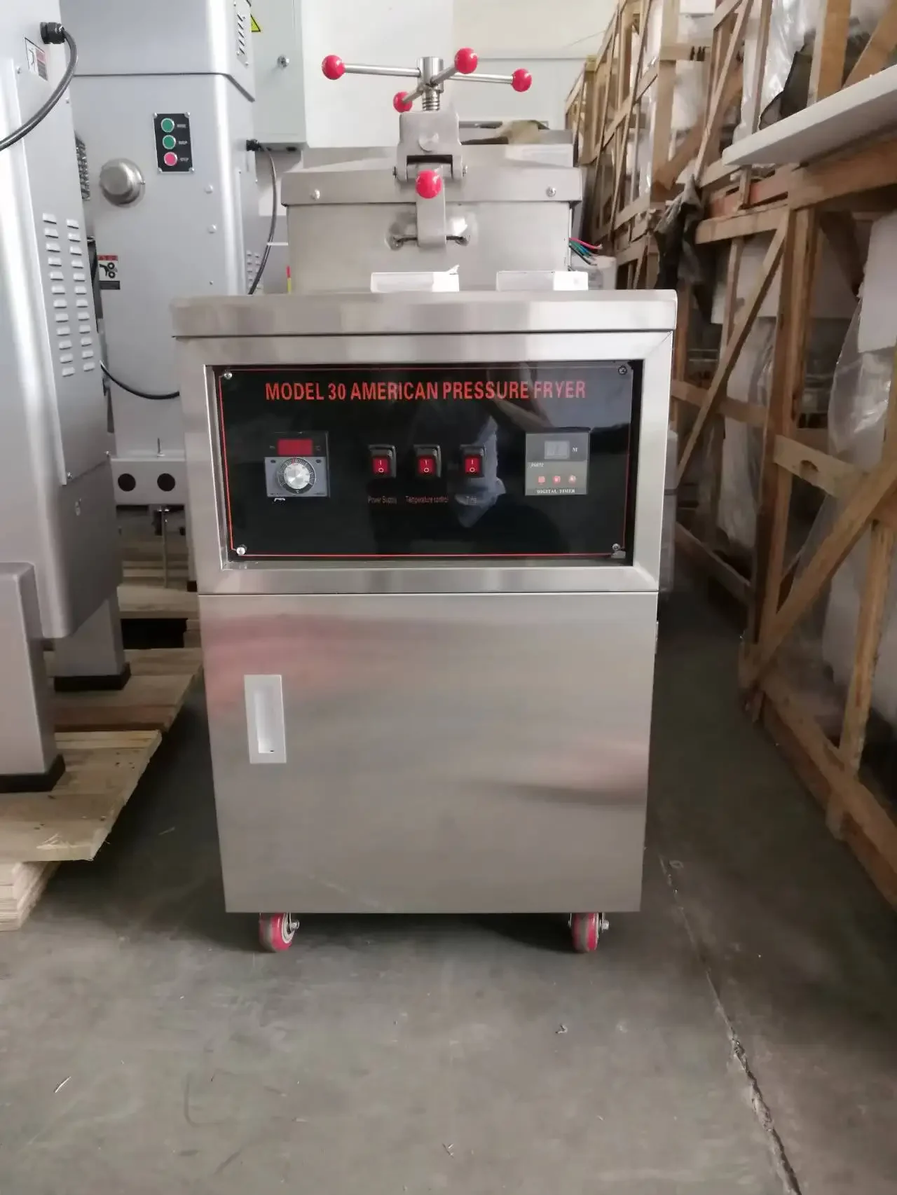 Floor Table Top Gas Electric Commercial Henny Penny Chicken High Pressure Cooker Deep Fryer Machine view 5