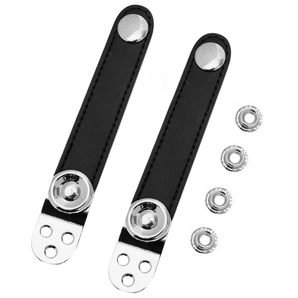 

2pcs Black Jointed Accordion Bellows Buckles 8.4cm Accordion Accessories Center Distance Universal Straps Accessories