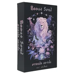 Animals Tarot Deck, Beast Soul Oracle Cards, Lovely Forest Deck, Fortune Telling Toys, Taro with Keywords, 12x7cm
