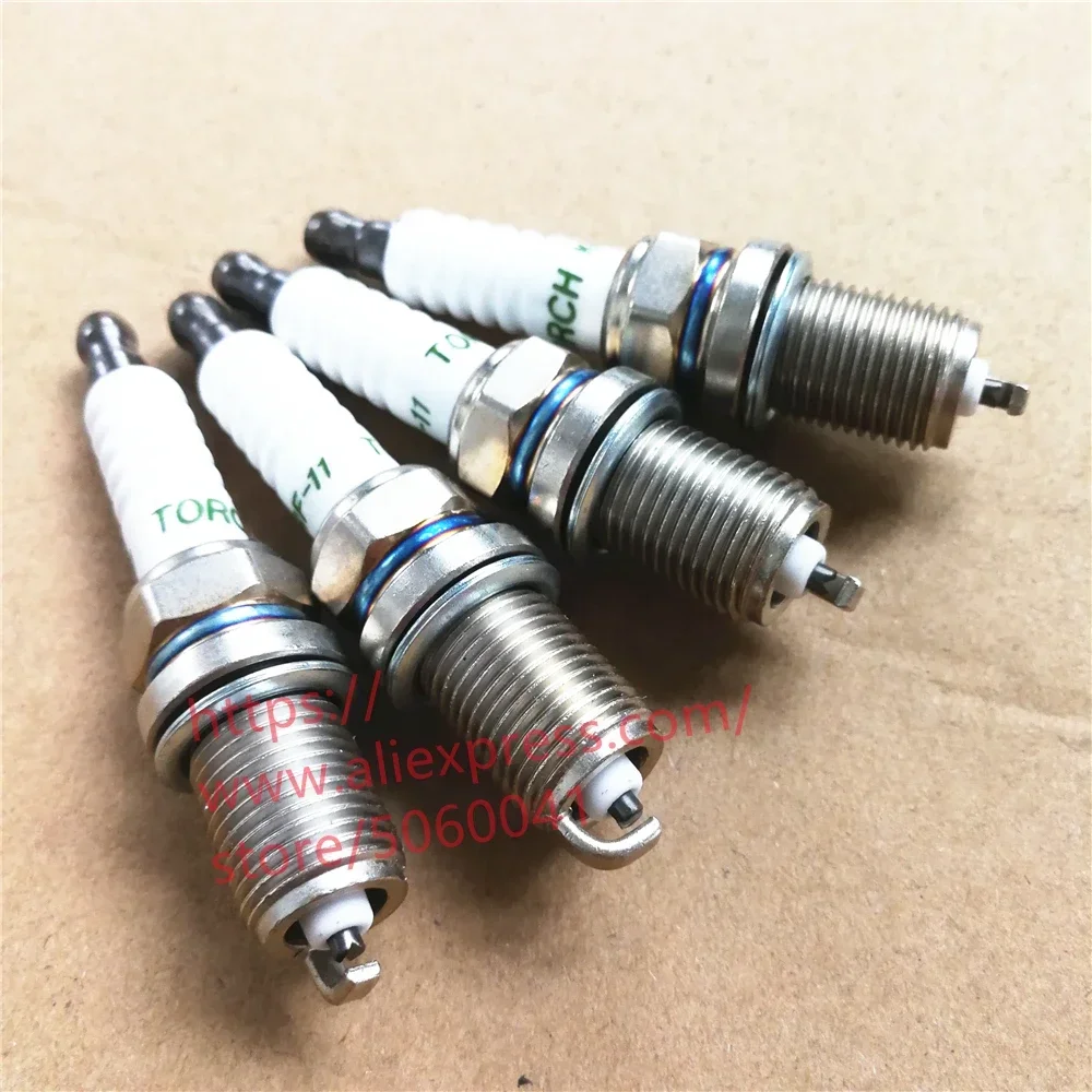 4pcs/set Spark plug for Great wall Wingle 5/6 gasoline 2.4L/4G69