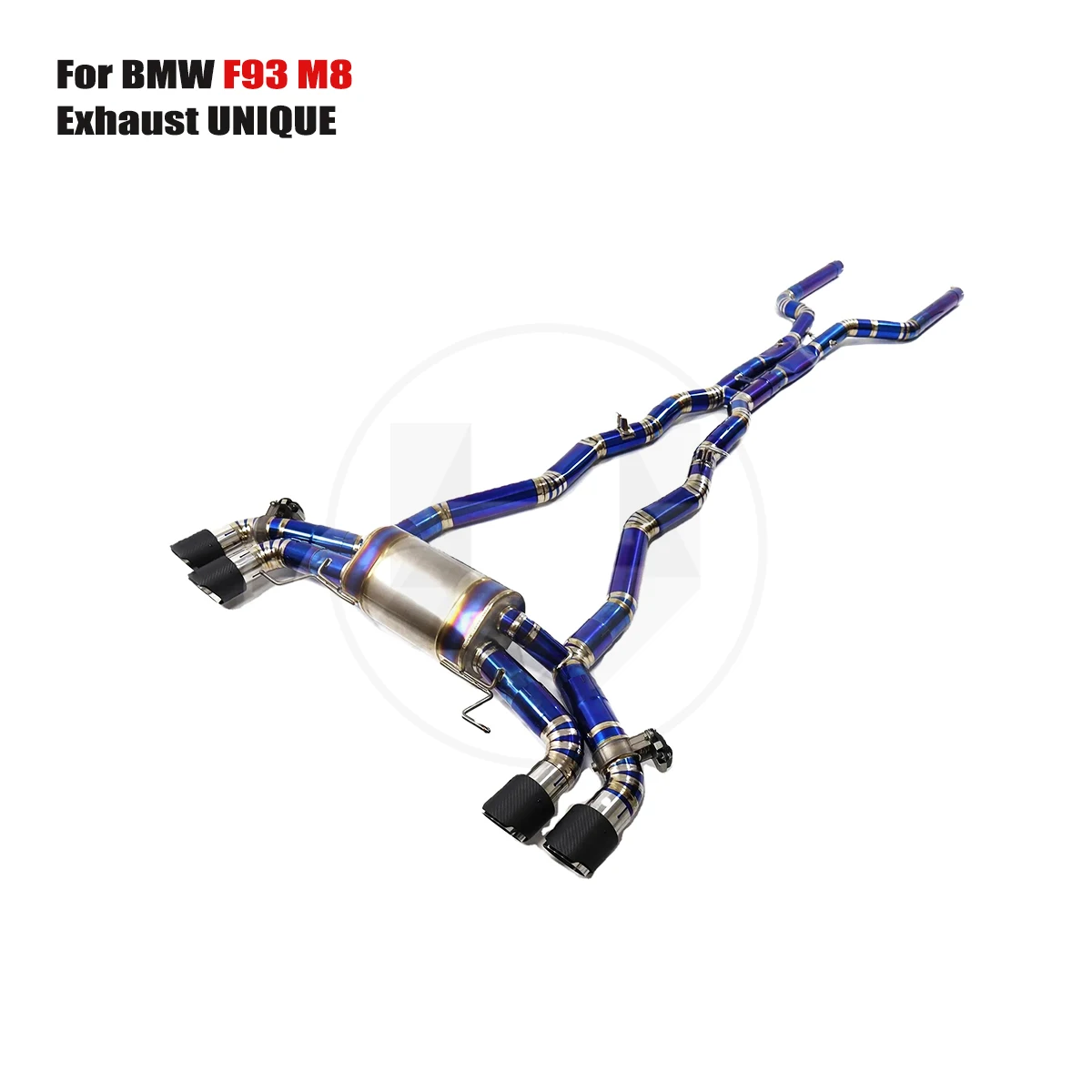 UNIQUE For 2019-2023 BMW F91 F92 F93 M8 4.4T performance valve titanium exhaust system  TC4 titanium alloy exhaust muffler