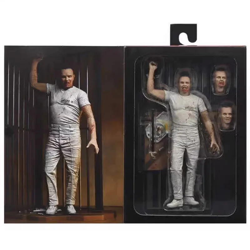 

Hannibal Jailbroken Version White Suit Hannibal Figuras NECA Silence Of The Lambs Figure Collection Manga Figurine Model Toys