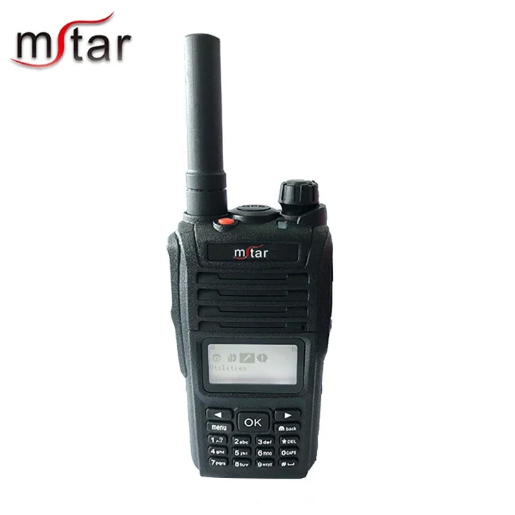 Mstar HJ3688L IP Radio Handheld LTE WCDMA GSM 4G DC 3.7V 4400mah/5200mah Full Keyboard Radio Vhf/uhf Radio 4G POC Walkie Talkie