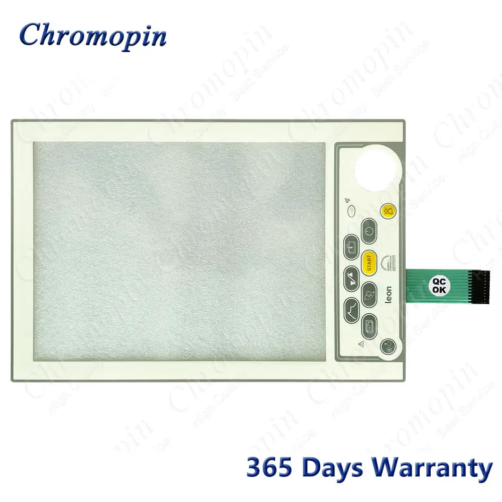 

Touch Screen Glass Panel Digitizer for HEINEN LOWENSTEIN LEON Ventilator Touchpad with Membrane Keyboard Keypad Switch