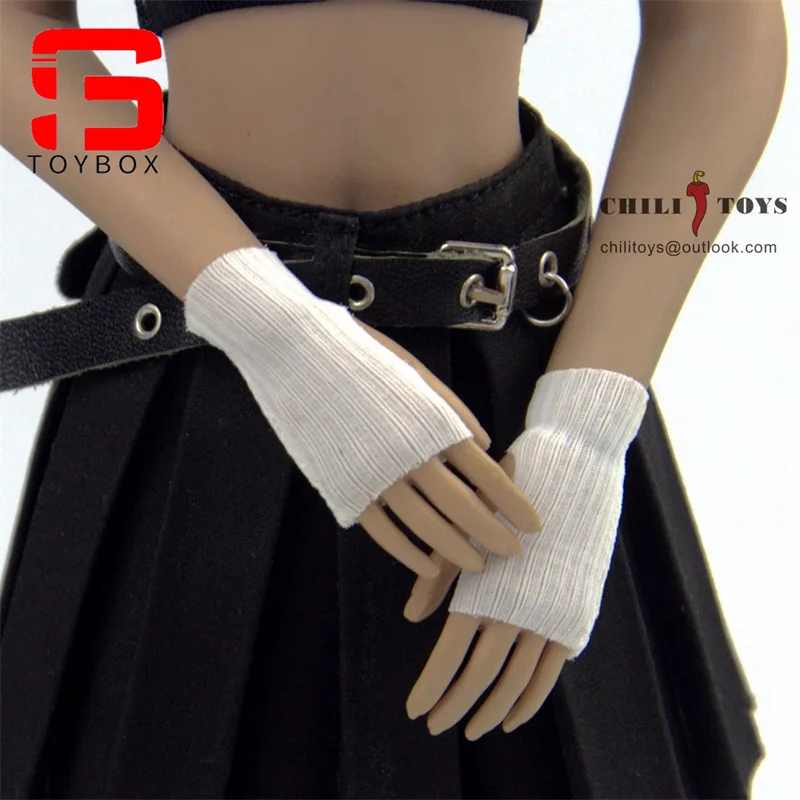 CHILI TOYS – gants à manches de bras pour femme, protection du poignet, vêtements, accessoires, modèle adapté aux poupées corporelles de figurine de soldat de 12 pouces, 1/6