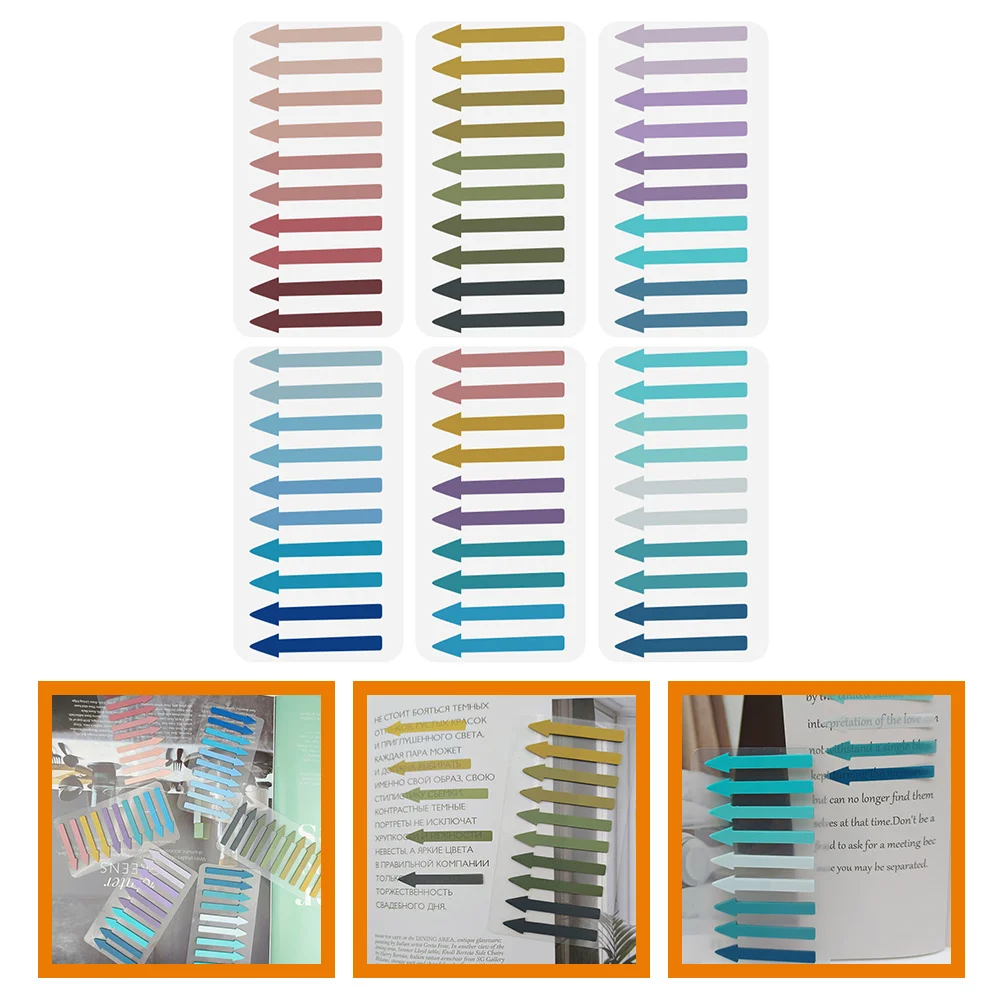 School Page Markers Color Pointed Index Stickers Labels Reading Sticky Tabs Book The Pet Student Flags