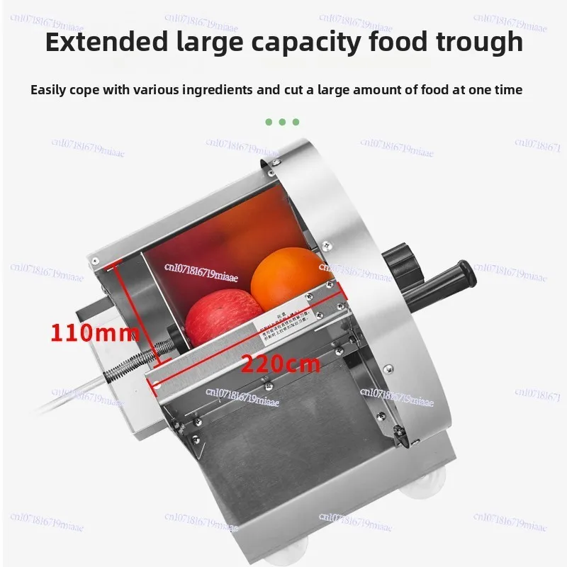 Stainless Steel Slicer To Manually Cut Lemon Potatoes Multifunctional Commercial