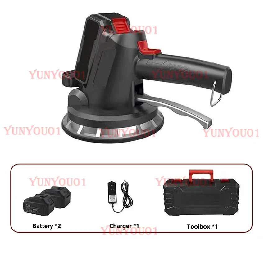 High Power Tile Machine, Adsorption Capacity 320kg, Vacuum Suction Cup, Adjustable Vibrator, Automatic Tile Leveling Tool