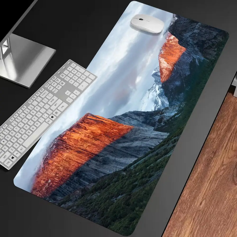 

Golden Cliffs Mouse Pad Multi-Size non-slip Gaming mouse pad Gamer E-Sports Mouse Mat Game Mechanical Keyboard XXL Desk Mat