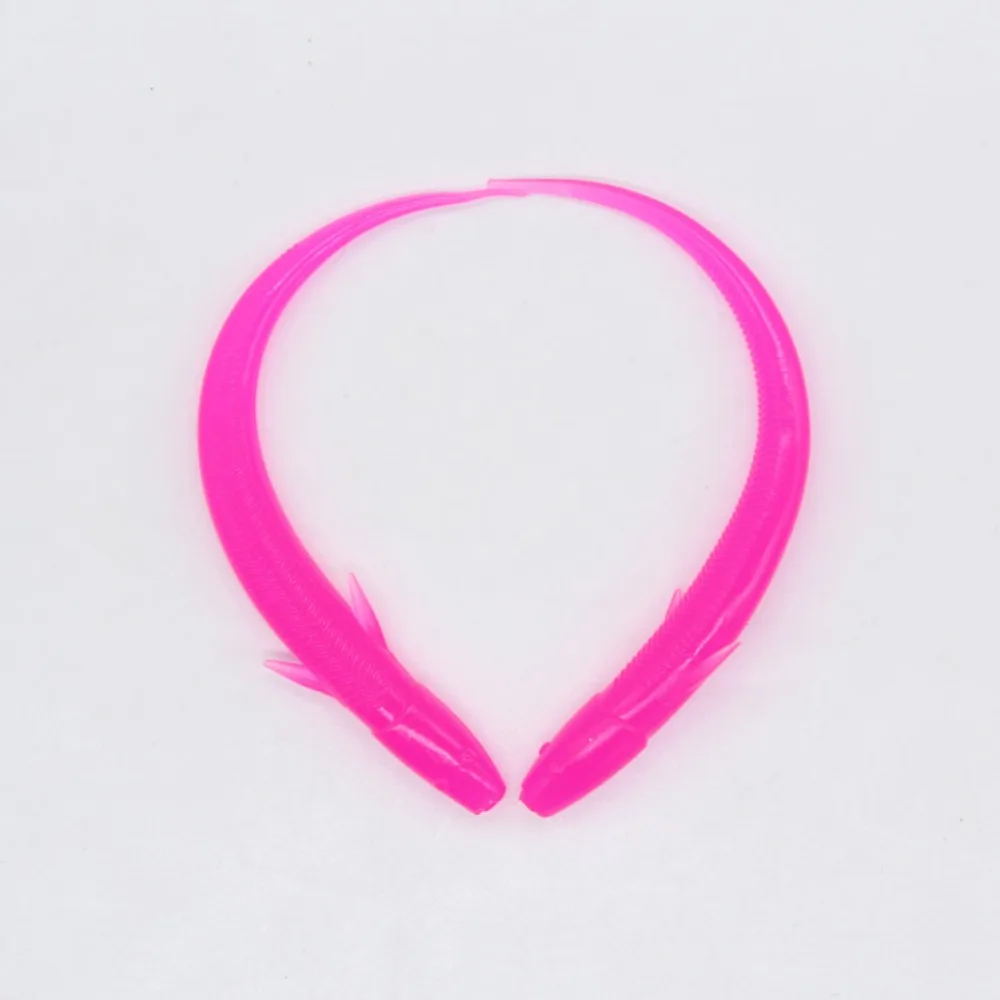 10 قطعة محاكاة لينة الذيل الصيد إغراء مريب رائحة إضافة الملح سيليكون لينة إغراء 10 سنتيمتر 3 جرام الطعم الاصطناعي الصيد السحر الصيد #5