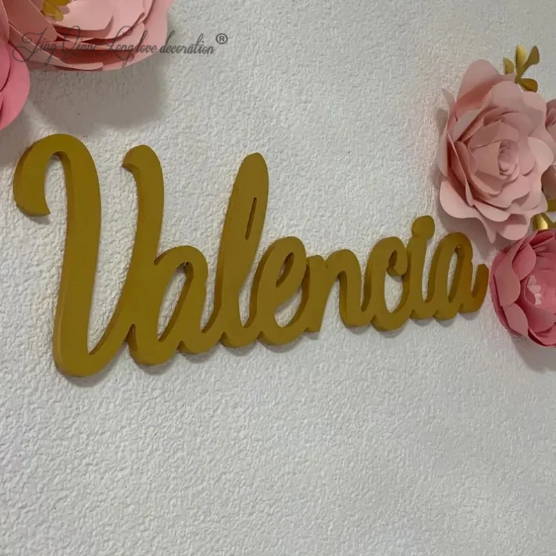 

Custom Wooden Name Plaque for Kids Room, Nursery Wall Decor, Boys and Girls, All