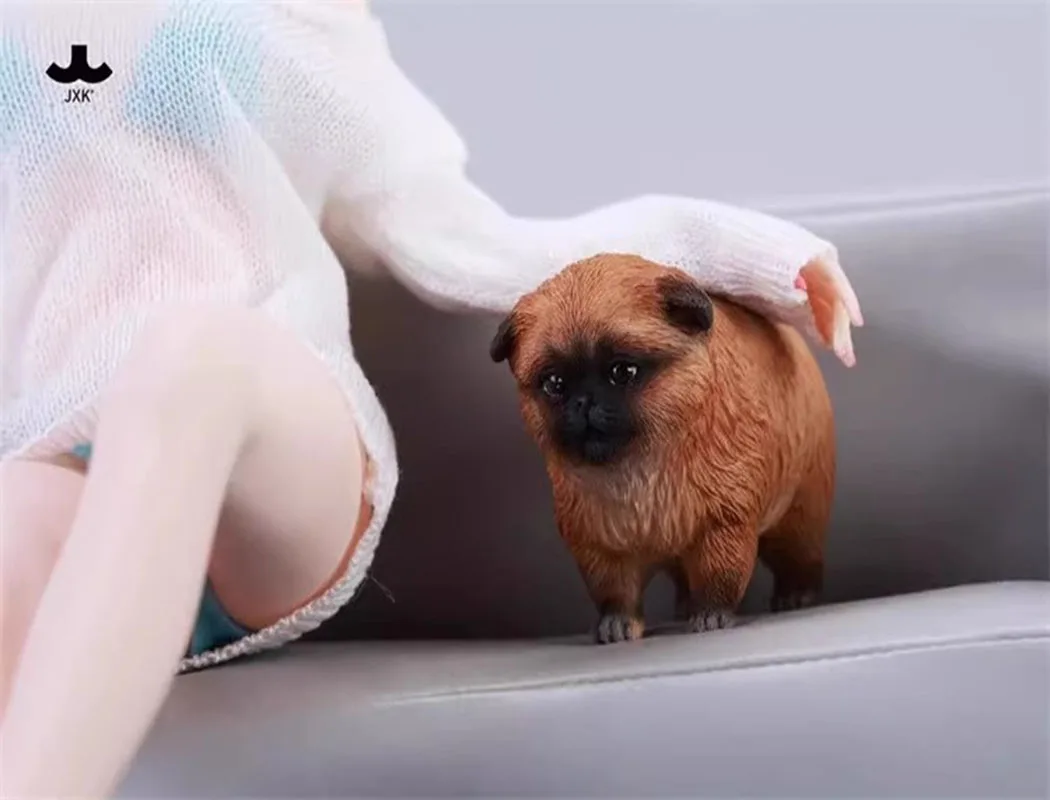 

JXK JXK271 1/6 Dada Little Dog Static Animal Ornament Fit 12'' Action Figure Toy In Stock