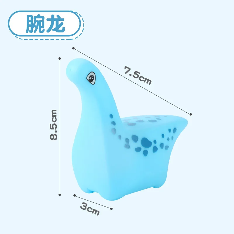 Cute Animals Swimming Water Toys For Children Soft Rubber Float Squeeze Sound Squeaky Bathing Toy For Baby Bath Toys