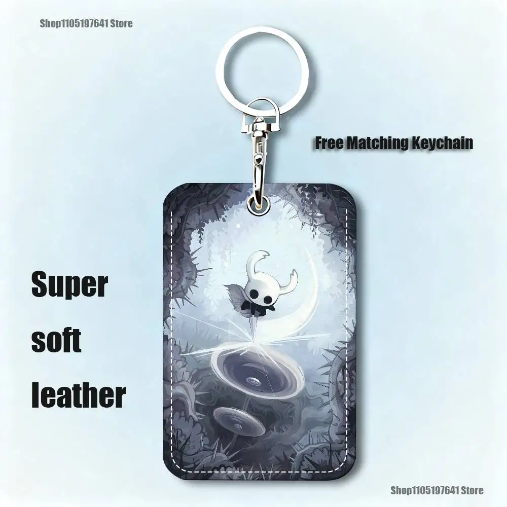 S-Silksong الجوف فارس حامل المفاتيح للبنك الأعمال حامل بطاقة العمل بطاقة الطالب واقية بطاقة الحافلة