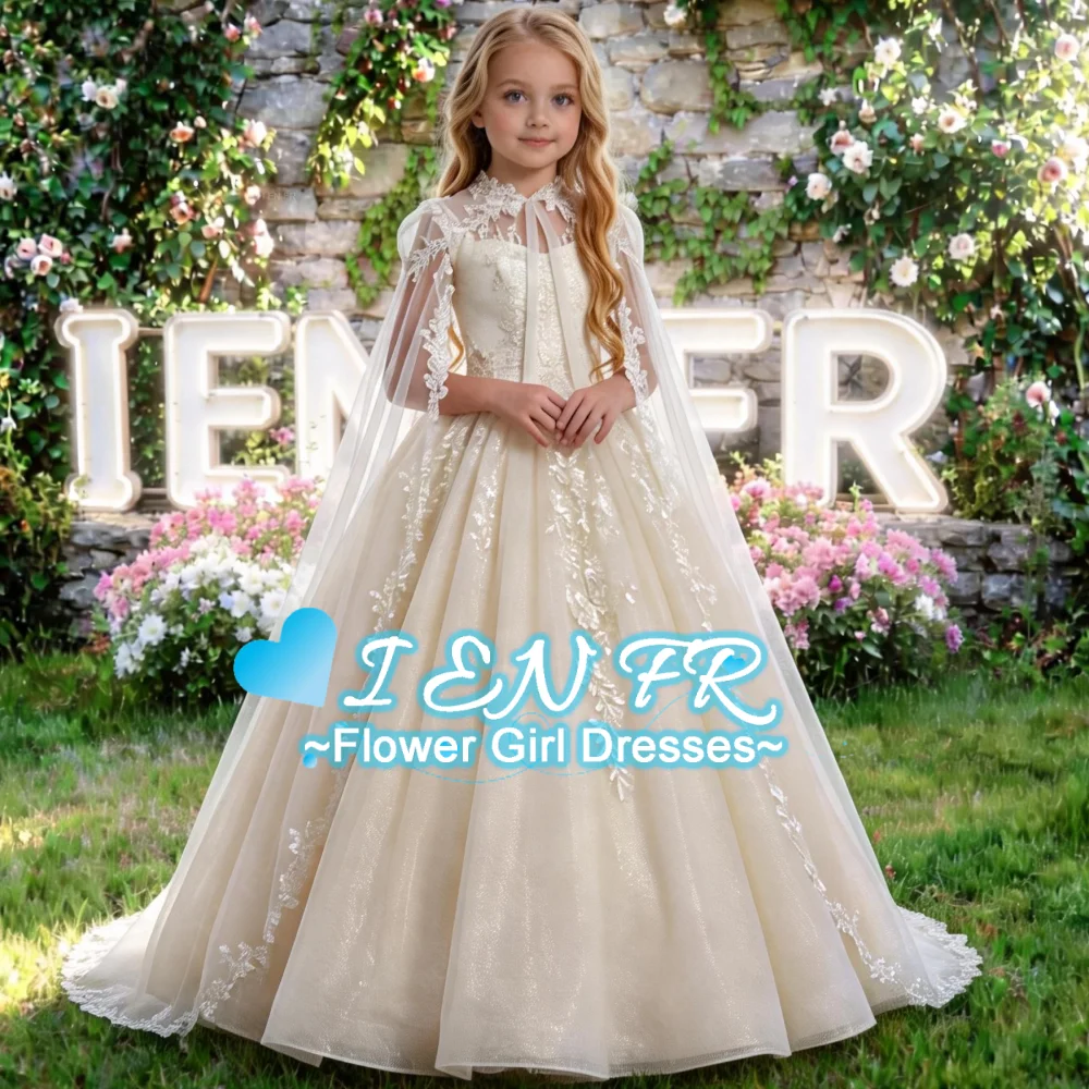 abito-da-damigella-personalizzato-in-pizzo-color-champagne-chiaro-con-mantellina-per-feste-di-compleanno-matrimoni-damigelle-e-festival