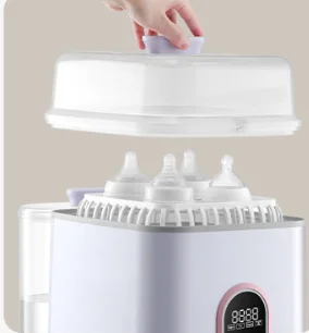 Automatic baby bottle machine cleaning, disinfection, drying and storage integrated cabinet