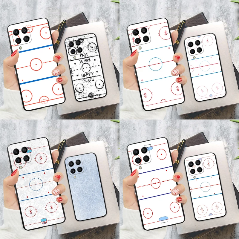

Ice Hockey Rink For Samsung Galaxy M34 M54 M14 M53 M33 M13 M12 M32 M52 M20 M15 M55 M21 M51 M30s M31s Case