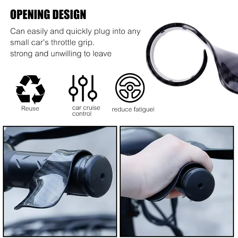 Motorcycle Accelerator Booster Non-Slip Handle Control Assist Grip Handlebar Labor Saver Tools Motor Assist Boosters Clip