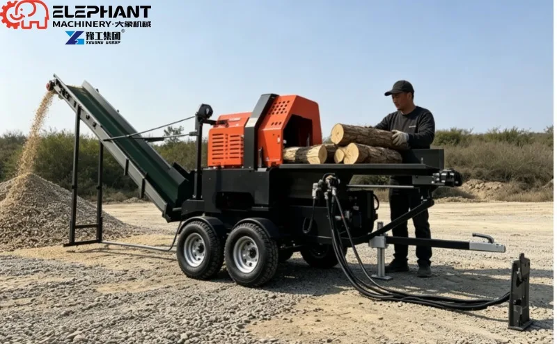 Piston Type Log Splitter Electric Hydraulic Wood Splitter Machine For Household And Small Farm Firewood Making