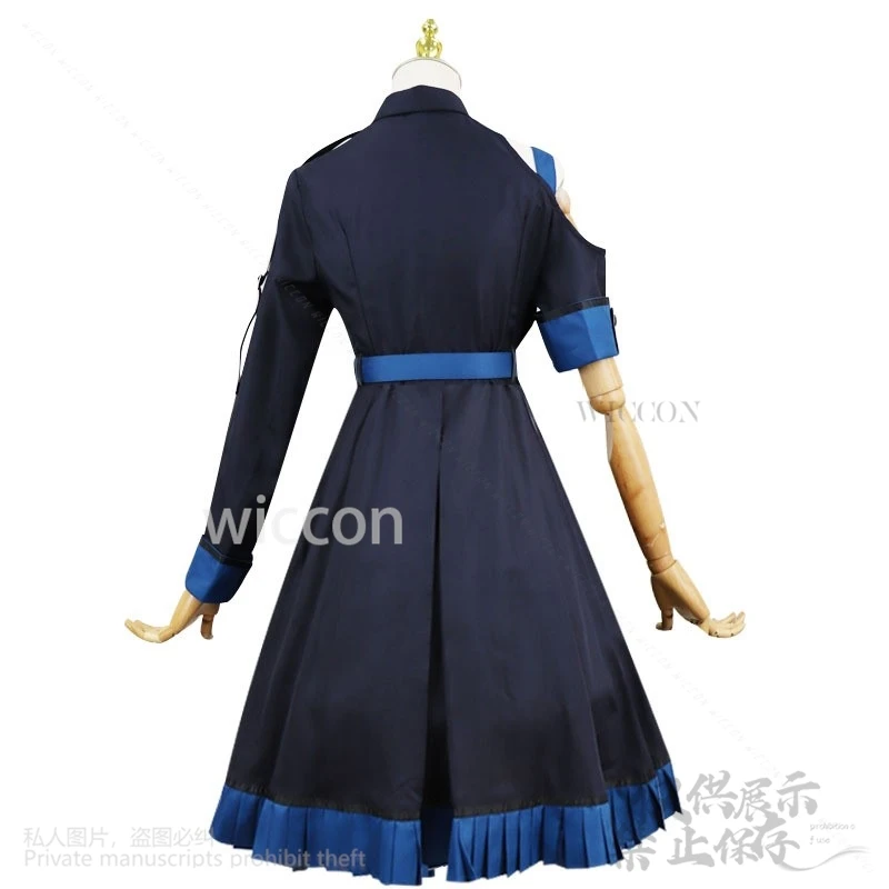 Anime Spel Gakuen Idolm @ Ster Cosplay Katsuragi Lilja Kostuum Pruiken Lolita Jurk Uniform Vrouw Sexy Halloween Verjaardagsfeestje Pak