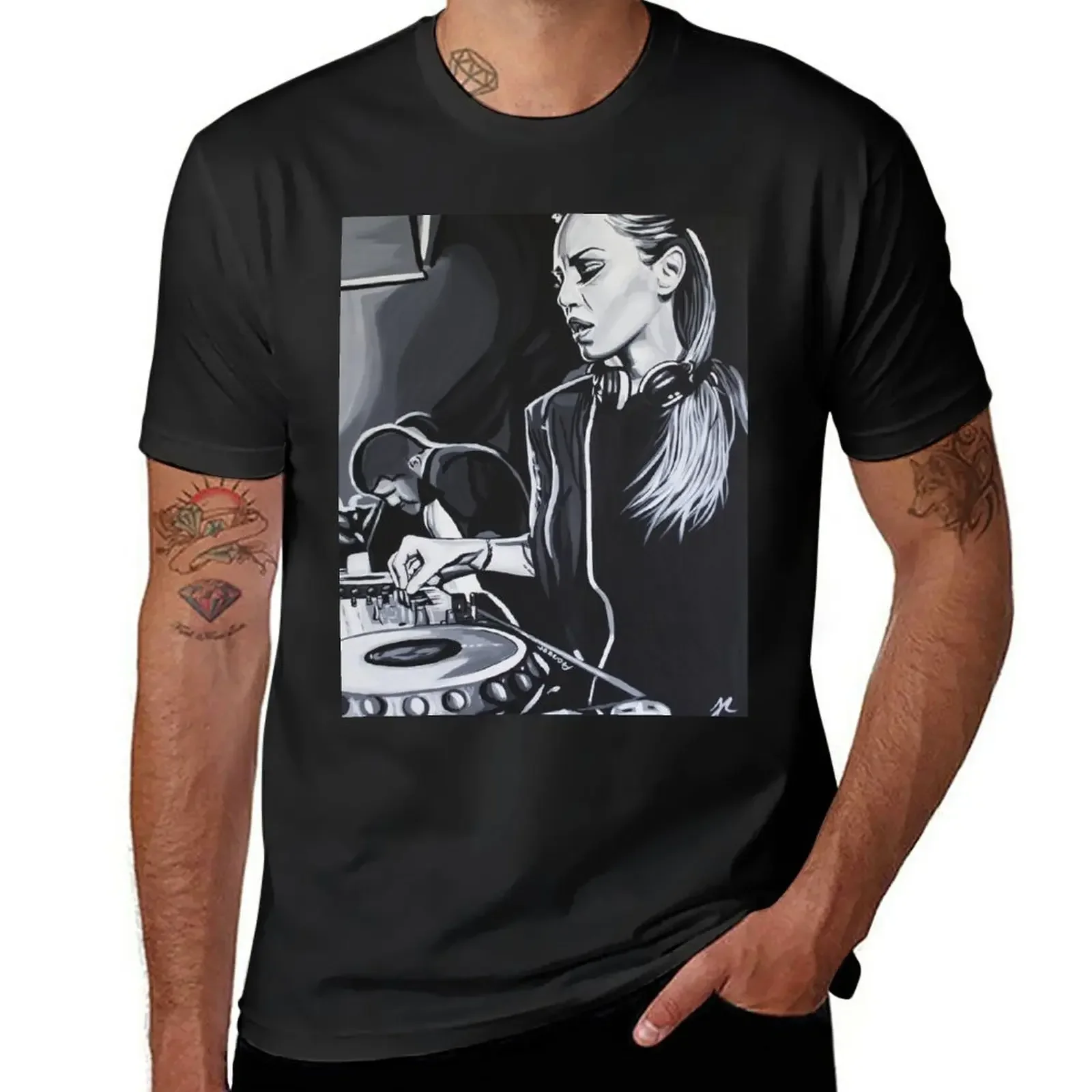 Футболка Deborah De Luca, женские топы, летние топы для мужчин, хлопковая аниме одежда, Новые Топы И Футболки, тяжелая Мужская мультяшная одежда