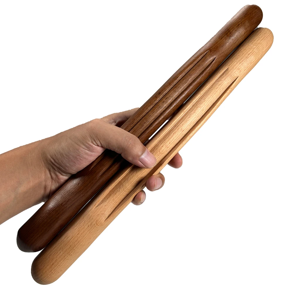 

Wood Therapy Guasha Wood Stick Massage Tools, Lymphatic Drainage Massage Stick, Stomach Cellulite Massager, Myofascial Release