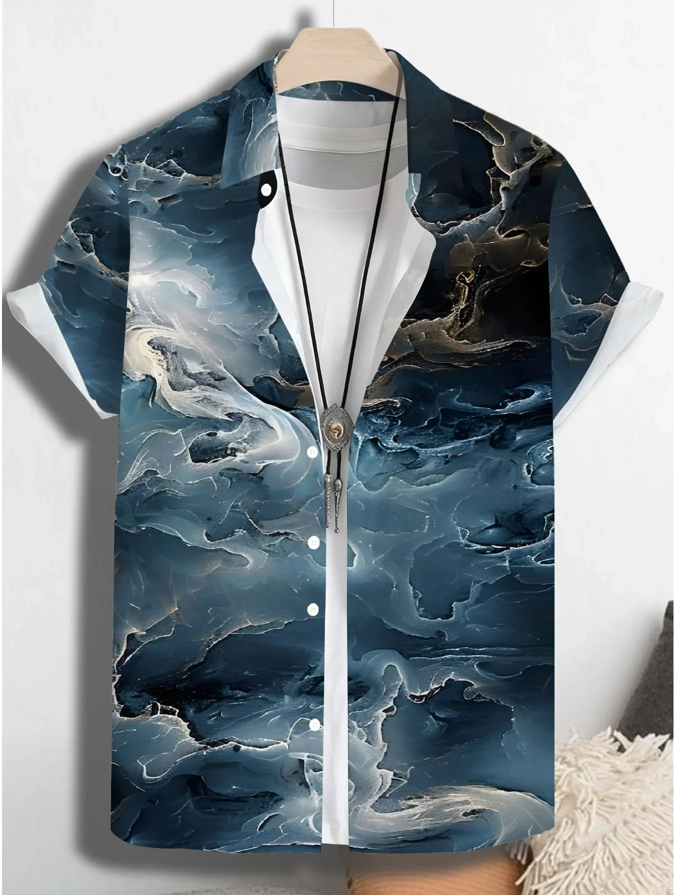 Summer Man Women Short Sleeve Shirt For Men 2026 Hawaiian Casual Style Beach Party Print Tops