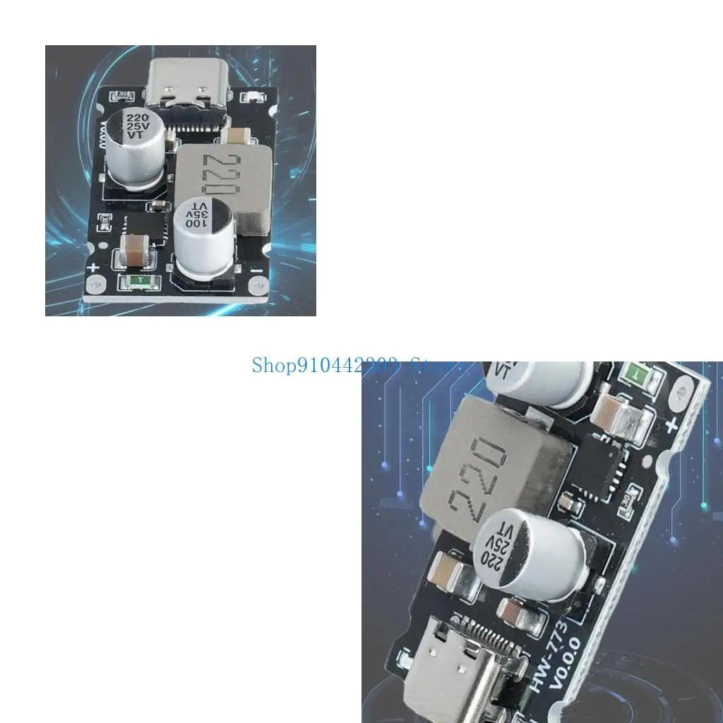 L4MD HWA73A 65W Modul Pengiriman Daya Antarmuka Tipe C untuk Penggemar Komputer Lakukan Sendiri