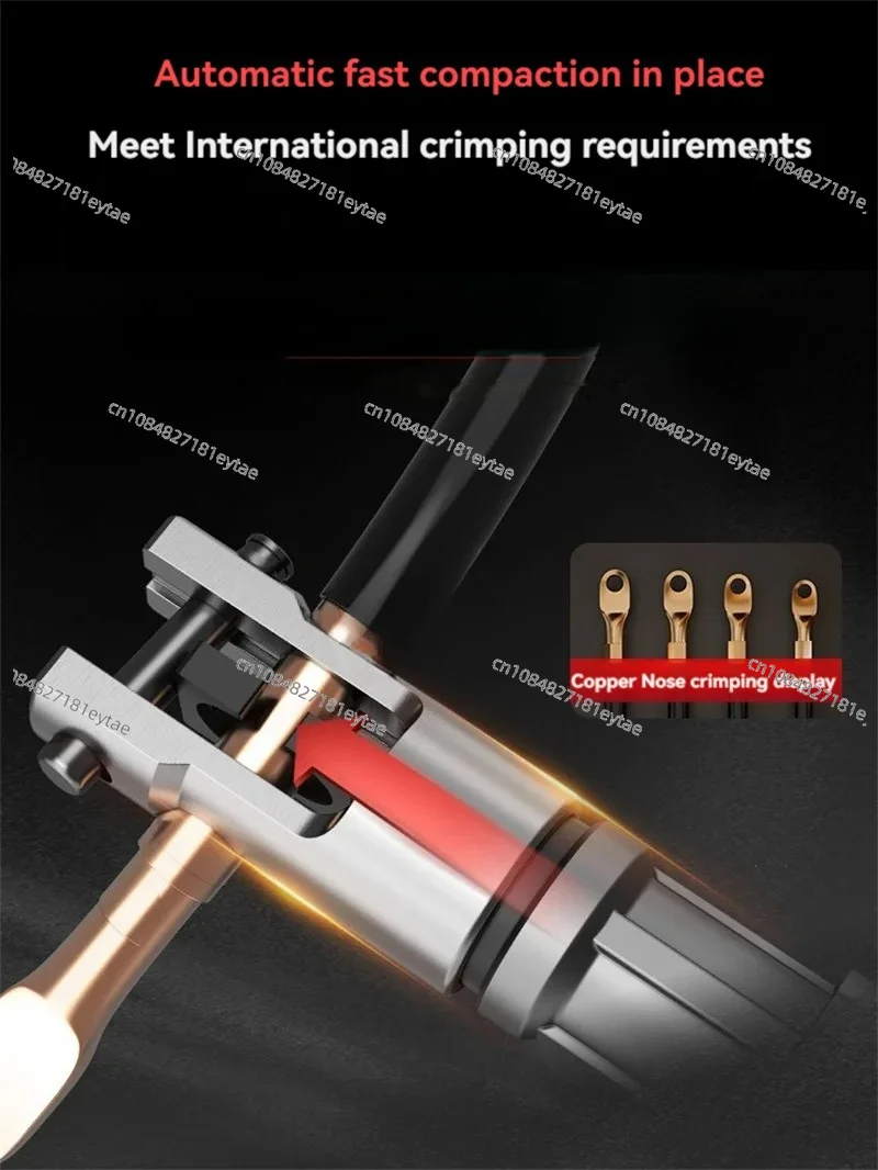 Rechargeable Electric Hydraulic Crimping Pliers Cable Cutter Charging Crimping Tool