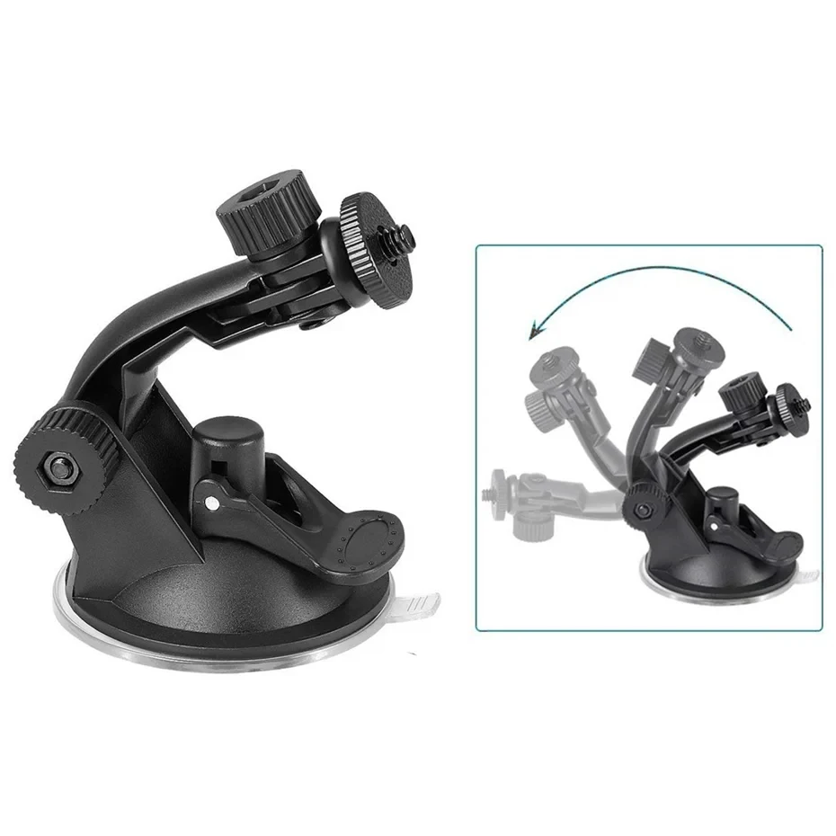 For DJI Pocket 3 Gimbal Camera Car Bracket Car Suction Cup Stable Mount Holder with Adapter Clip for DJI Osmo Pocket 3 Accessory