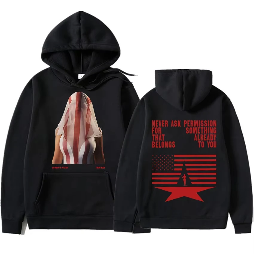 

Men's New Trend Harajuku Beyonce Graphic Print Hoodies Leisure Fashion Pullovers Brand Streetwear Spring Autumn Cozy Sweatshirts