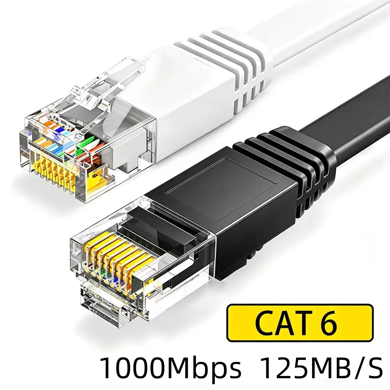 Cat 6 Ethernet Cable LAN Network Cord,Internet, Network Cable - Supports Cat6 Network Standar Gigabit high-speed Network Cable