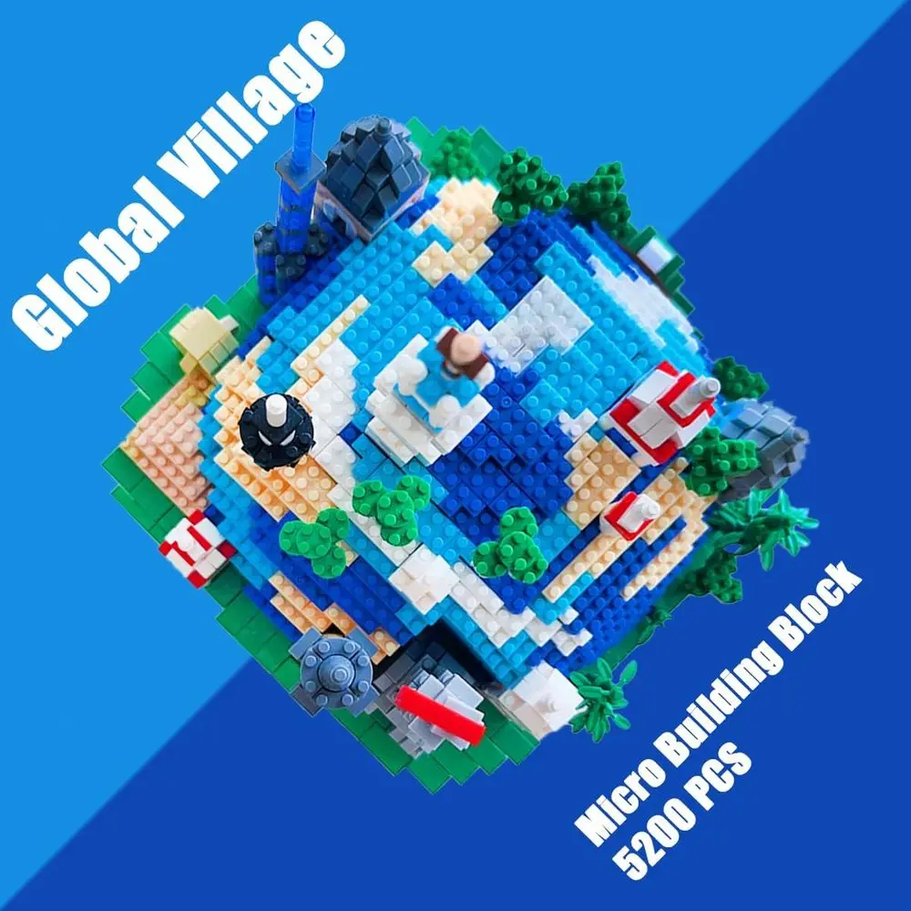 5200피스 건축 미니어처 블록 세트: 모든 연령대를 위한 이상적인 선물