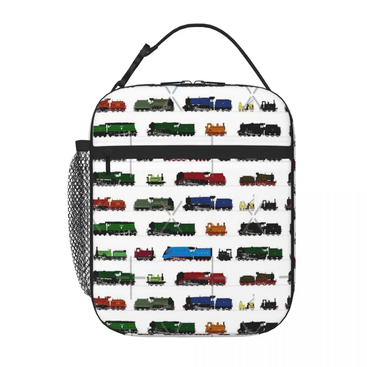 Iconic British Steam Trains Lunch Tote Lunch Bags Cute Lunch Bag Thermal Bag per il cibo