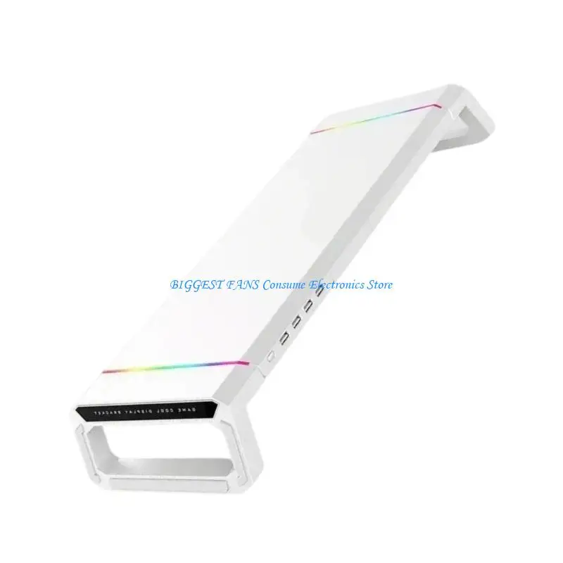 

Multifunctional Foldable Monitors Stand Risers USB Hub Phone Stand for Computer