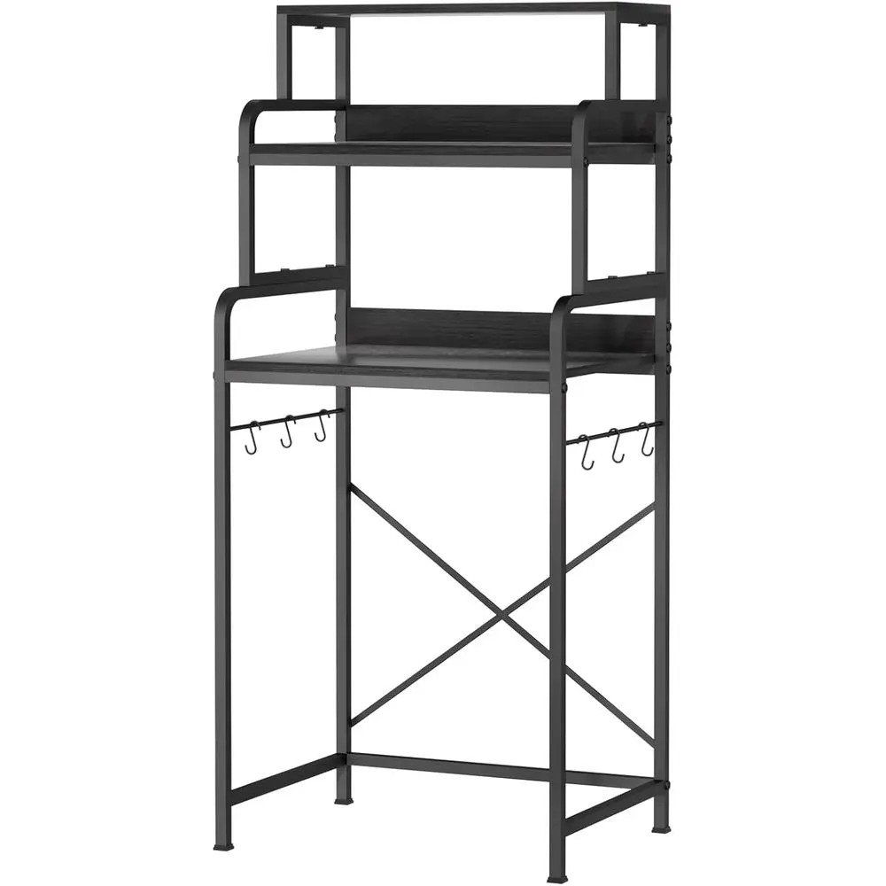 

Многофункциональная подставка для микроволновой печи и мини-холодильника с 4 полками для хранения