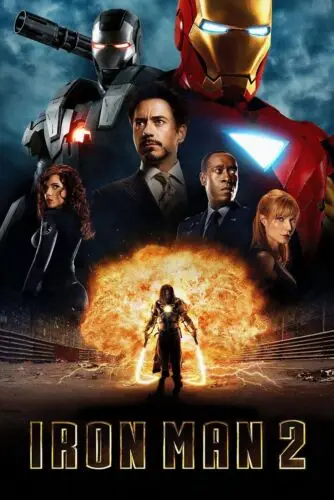 

Iron Man 2 8x12 Metal Movie Poster Sign [A] Robert Downey Jr.