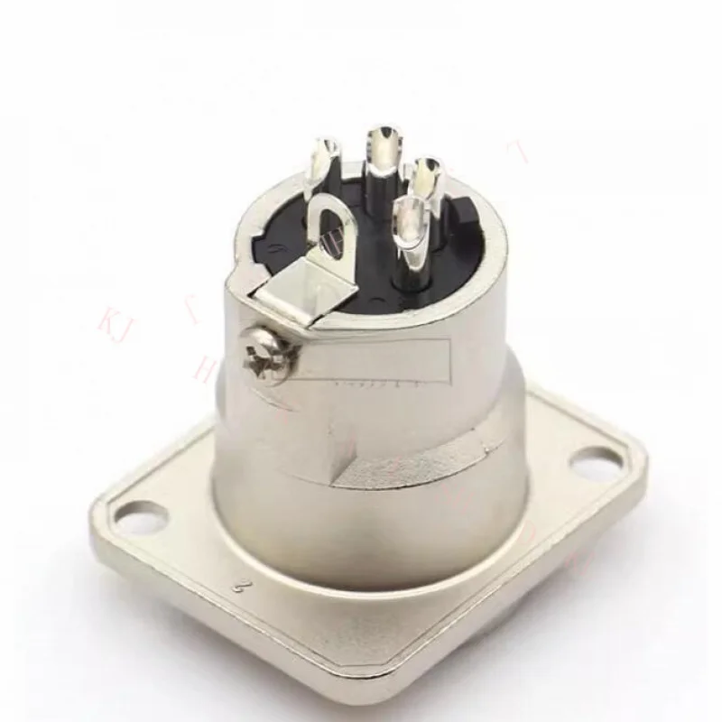 NN for Amphenol AC4MDZ 4-pin XLR interface, silver-plated socket for high conductivity