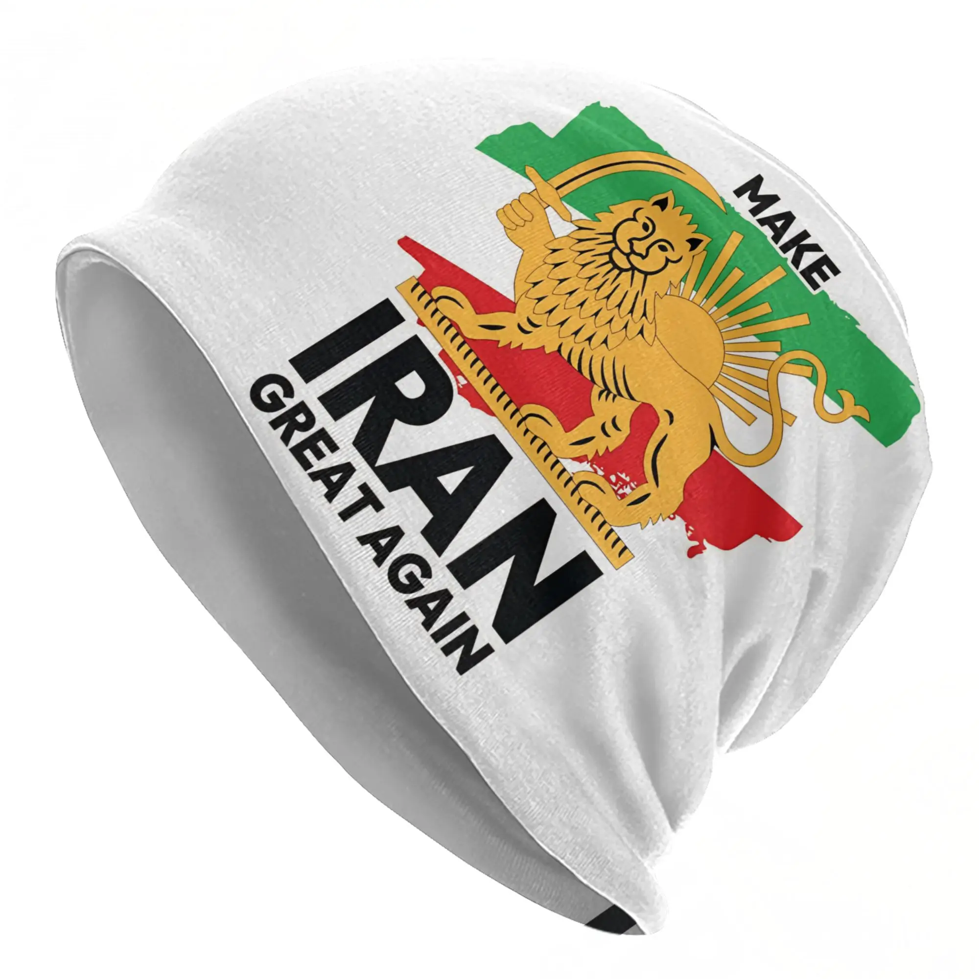 

Шапка-бини MIGA «Make Iran Great Again» в стиле хип-хоп, унисекс, теплая, двойного назначения, для активного отдыха