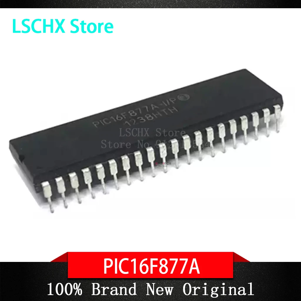 

10pcs/lots PIC16F877A-I/P PIC16F877A PIC16F877 16F877A-I/P DIP-40 New original IC