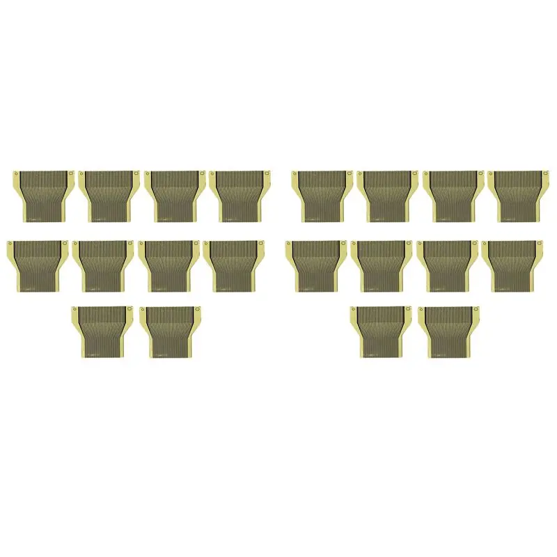 20Pcs Car Instrument Diagnostic LCD Screen Display Ribbon Flat Cable For VW Fox Golf G4 Ribbon Pixel Repair Connector