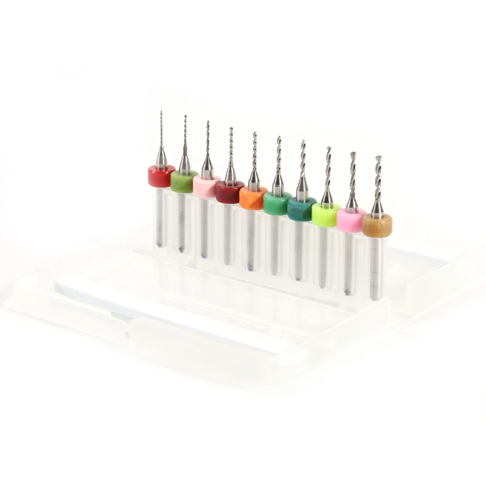 

Carbide Drill Bits Drill Bits 0.6-1.5mm Cemented Carbide Mini Drill Bits for CNC PCB Print Circuit Board