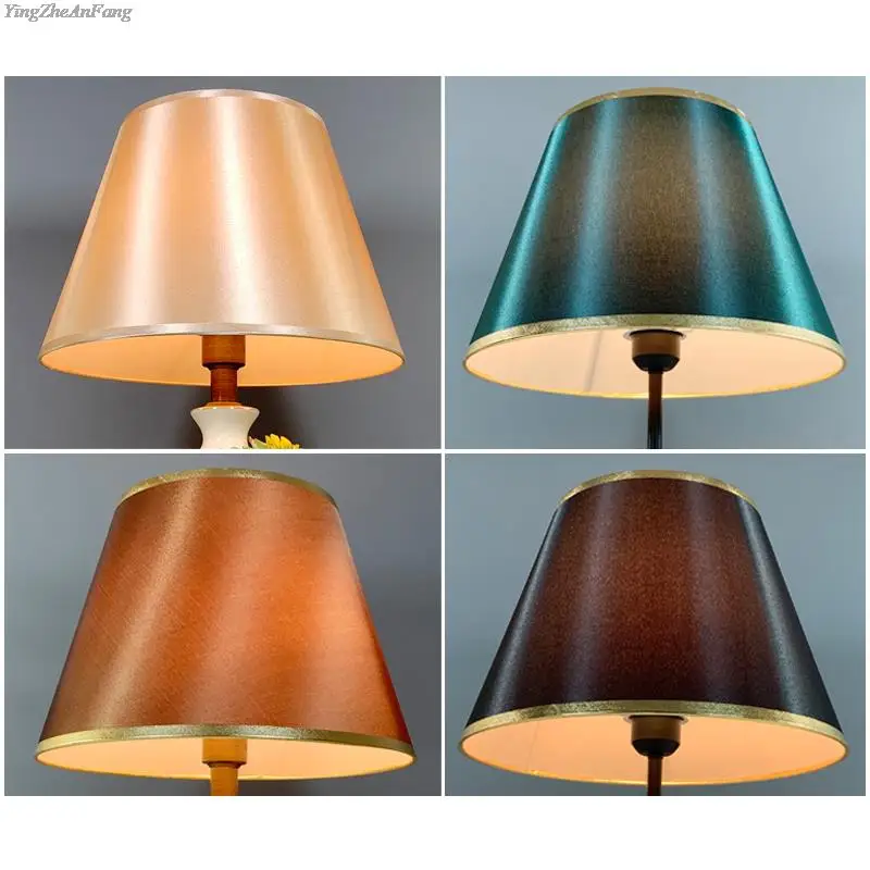 Nordic Style Chandelier Lamp Shade Cloth Bedside Table Ceiling Light Cover Modern Minimalism E27 Wall Lamp Floor Lamp Cover