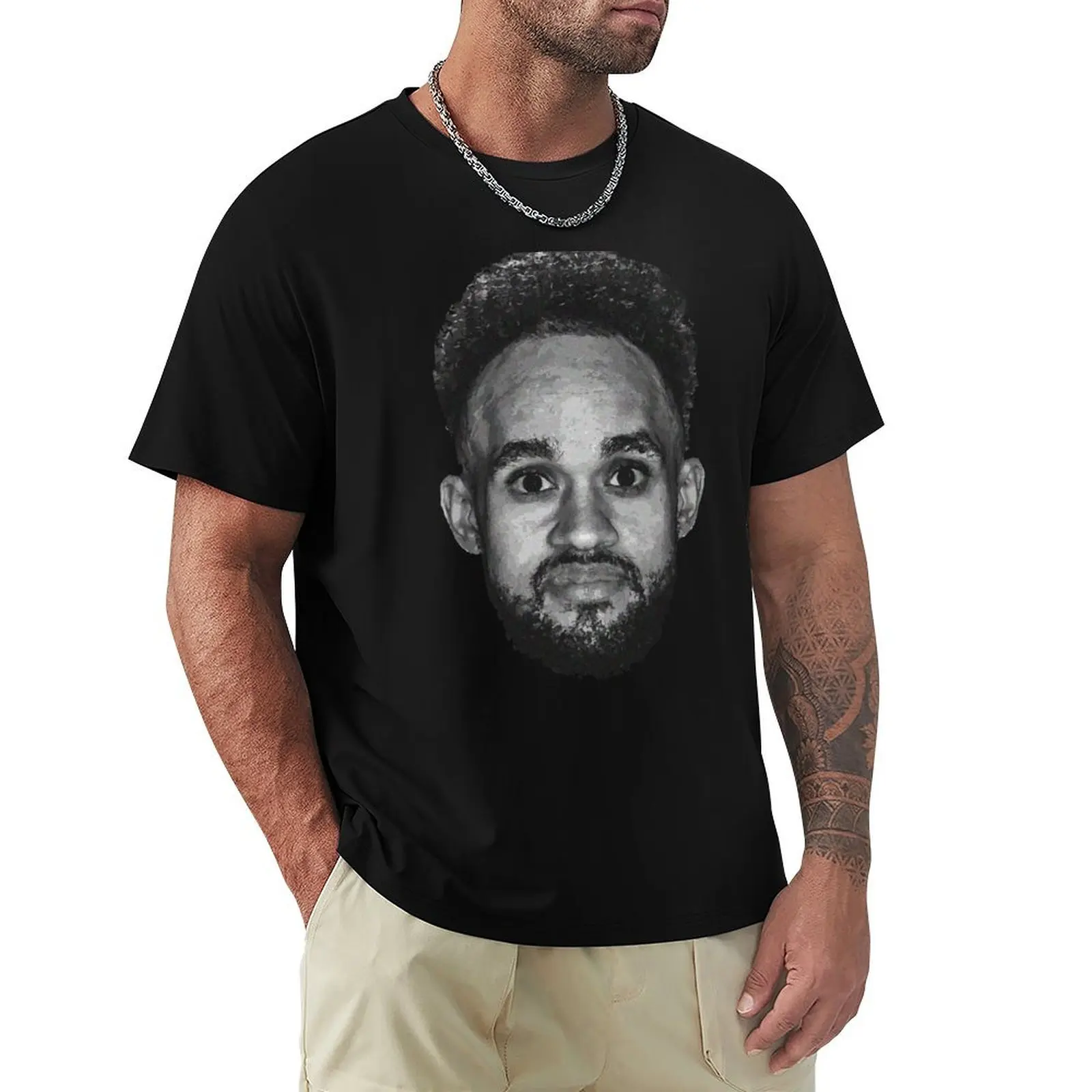 Derrick White Funny Vintage Face T-Shirt Lightweight Running T-Shirt
