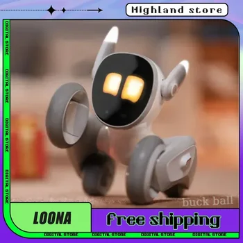 LOONA Smart Robot Luna Accompany Voice Dog Intelligent Emopet Robots Monitor Electronic Toys Machine Compatible Game Gift for Child