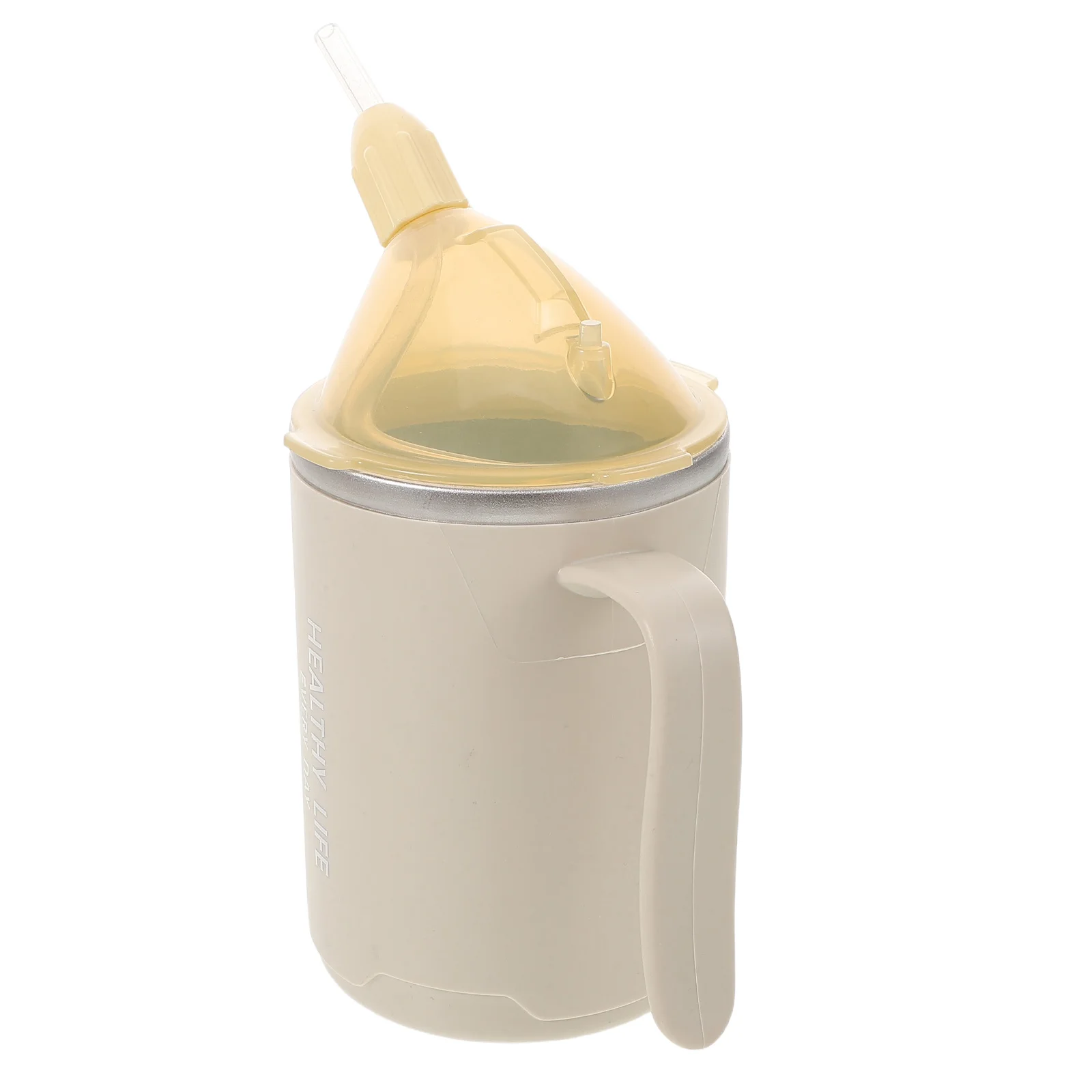 

Leak Proof Dysphagia Cup Soft Suction Mouthpiece Elderly Bedridden Patients Liquid Feeding Nursing Cup Spill Proof Straw Design