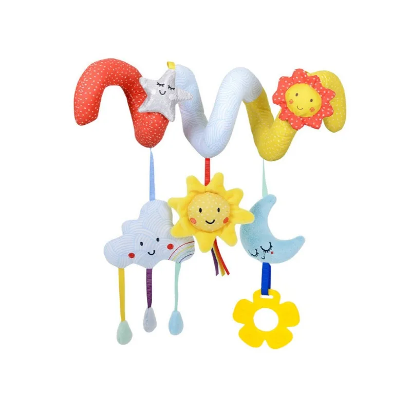 

Star Moon Bed Around Cart Hanging Accessories Cloud Sun Bed Hanging Baby Puzzle Toy Bed Hanging Ringing Bell