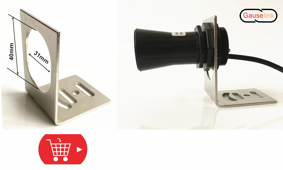 Ultraschall-Ultraschalls ensor modul mit Relais-Näherung schalter Ausgang hoch niedriger Ein/Aus-Bereich 28-750cm wasserdicht ip67 – Detail 15